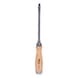 ERGOTORQUE WOODmax impact slotted screwdriver, 8.0 mm on hanger - ERGOTORQUE WOODmax impact slotted screwdriver - 1