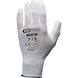 Micro-fine knit gloves - white, 7, 12 pairs - Micro-fine knit gloves - 1