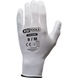 KS TOOLS Micro-fine knit gloves - white, 8, 12 pairs - Micro-fine knit gloves - 1