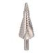 HSS step drill, D: 6-32 mm, 8 steps - HSS step drill bit - 1