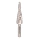 HSS Co 5 step drill, D: 4-12 mm, 9 steps - HSS Co 5 step drill - 1
