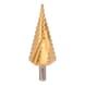 HSS-TiN step drill, D: 4-39 mm, 13 steps - HSS-TiN step drill - 1