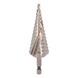 KS TOOLS 1/4 inch HSS step drill bit, D: 4-30 mm, 14 steps - 1/4 inch HSS step drill bit - 1