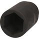 KS TOOLS 3/4 inch axle nut wrench, hexagonal, long, 38 mm - 3/4 inch axle nut wrench - 1