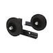 KS TOOLS Spare tyre set for pneumatic spring compressor stand, 2-piece - Shock absorbers (motor vehicles, chassis damping) - 1