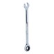 GEARplus ratchet combination wrench, 3/8 inch on hanger - GEARplus ratchet ring spanner - 1