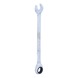 GEARplus ratchet combination wrench, 7/16 inch on hanger - GEARplus ratchet ring spanner - 1