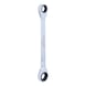 KS TOOLS GEARplus double ratchet ring spanner, 7/16 inch x 1/2 inch - GEARplus double ratchet ring spanner - 1