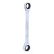 GEARplus double ratchet ring spanner, 9/16 inch x 5/8 inch - GEARplus double ratchet ring spanner - 1