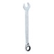 GEARplus ratchet combination spanner, reversible, 34 mm on hanger - GEARplus reversible ratchet ring spanner - 1