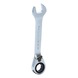GEARplus ratchet combination wrench, short, 9 mm on hanger - GEARplus ratchet combination spanner, short - 1