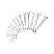 COMPETITION ring spanner set, 15-piece - Combination spanner set - 1