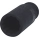 KS TOOLS 1/2 Zoll 12-kant-Kraft-Stecknuss, lang, 22 mm - 1/2 Zoll 12-kant-Kraft-Stecknuss - 1