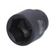 1/2 inch hex power socket, short, 27 mm - 1/2 inch hex power socket - 1