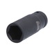 1/2 inch hex power socket, long, 22 mm - 1/2 inch hex power socket - 1