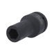 3/4 inch hex power socket, long, 17 mm - 3/4 inch hex power socket - 1