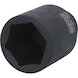 3/4 inch hex power socket, long, 46 mm - 3/4 inch hex power socket - 1