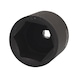 1 inch hexagon power socket, long, 105 mm - 1-inch hex power socket - 1