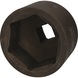 1.1/2 inch hex power socket, 105 mm, short - 1.1/2 inch hex power socket - 1
