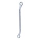 KS TOOLS Double ring spanner, slightly offset, 14x15 mm - Double ring spanner, offset - 1