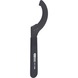 Fixed hook wrench with nose, 80-90 mm - Hook wrench with nose - 1