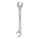 Combination wrench, 15 degrees, 75 degrees, 7 mm - Double open-end spanner - 1