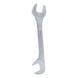 Combination wrench, 15 degrees, 75 degrees, 13 mm - Double open-end spanner - 1