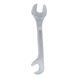 Combination wrench, 15 degrees, 75 degrees, 15 mm - Double open-end spanner - 1