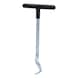 T-handle hook tool, S-shape, large, 165 mm - Hand tool (miscellaneous) - 1