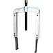 KS TOOLS Universal puller, 2-armed with slim and extended hooks, 50–160 mm, 300 mm - Universal puller, 2-armed - 1