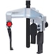 KS TOOLS Quick-release universal puller, 3-armed with extremely slim hooks, 50–160 mm - Universal puller, 3-armed - 1