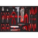 Pliers and file set in foam insert, 28 pieces - Pliers set - 1