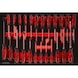 Screwdriver set in foam insert, 24-piece 811.0024 - Screwdriver set in foam insert - 1