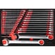 Combination wrench set in foam insert, 30 pieces - Combination spanner set - 1