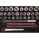 3/4 inch socket wrench set in foam insert, 32 pieces - Socket wrench (set) - 1