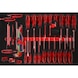 KS TOOLS Screwdriver set in foam insert, 34 pieces - Screwdriver set in foam insert - 1