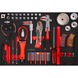 KS TOOLS Oil and tyre service set in foam insert, 43 pieces - Tool assortment - 1