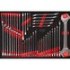 Spanner set in foam insert, 46 pieces - Spanner set - 1