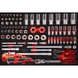 1/4 inch, 3/8 inch, 1/2 inch socket wrench set in insert, 92 pieces, inch - Socket wrench (set) - 1