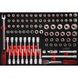 KS TOOLS 1/2 inch socket wrench set in foam insert, 95 pieces - Socket wrench (set) - 1