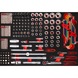 KS TOOLS 1/4 inch, 3/8 inch, 1/2 inch socket wrench set in foam insert, 159 pieces - Socket wrench (set) - 1