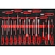 T-handle and screwdriver set in foam insert, 22 pieces - Screwdriver set - 1