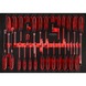 Screwdriver set in foam insert, 27 pieces 811.1027 - Screwdriver set in foam insert - 1