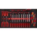 Screwdriver and file set in foam insert, 42 pieces - Multifunctional tool - 1