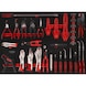 Pliers set in foam insert, 34 pieces - Pliers set - 1