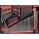Wrench set in foam insert, 76 pieces - Spanner set - 1