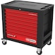 KS TOOLS PERFORMANCEplus P20 BLACK/RED Workshop trolley with 8 drawers - PERFORMANCEplus workshop trolley - 1