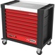 PERFORMANCEplus P30 BLACK/RED Workshop trolley with 8 drawers - PERFORMANCEplus workshop trolley - 1