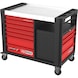 PERFORMANCEplus P35 BLACK/RED Workshop trolley with 12 drawers - PERFORMANCEplus workshop trolley - 1