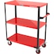 KS TOOLS Workshop service trolley, H1205xW978xD488mm - Workshop service trolley - 1